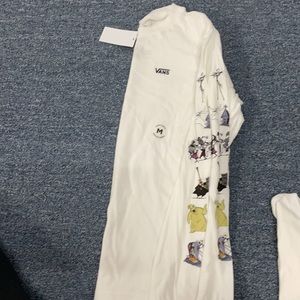 Nightmare before Christmas character sleeve shirt